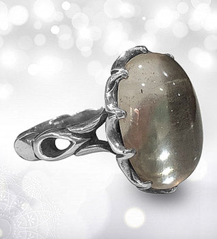 Classic Dur-e-Najaf Ring Beautiful Handmade Silver Stone Ring