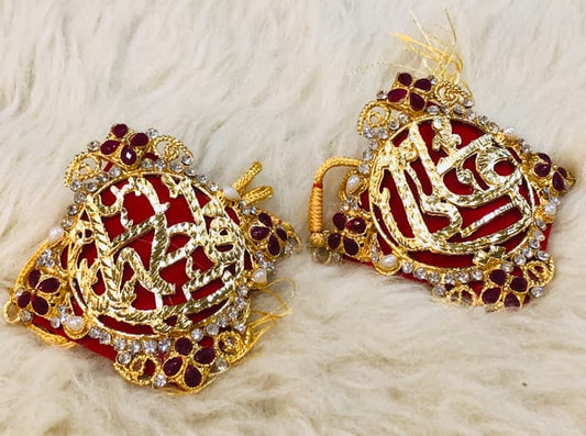 ImamZamin with Ruby Maroon Set