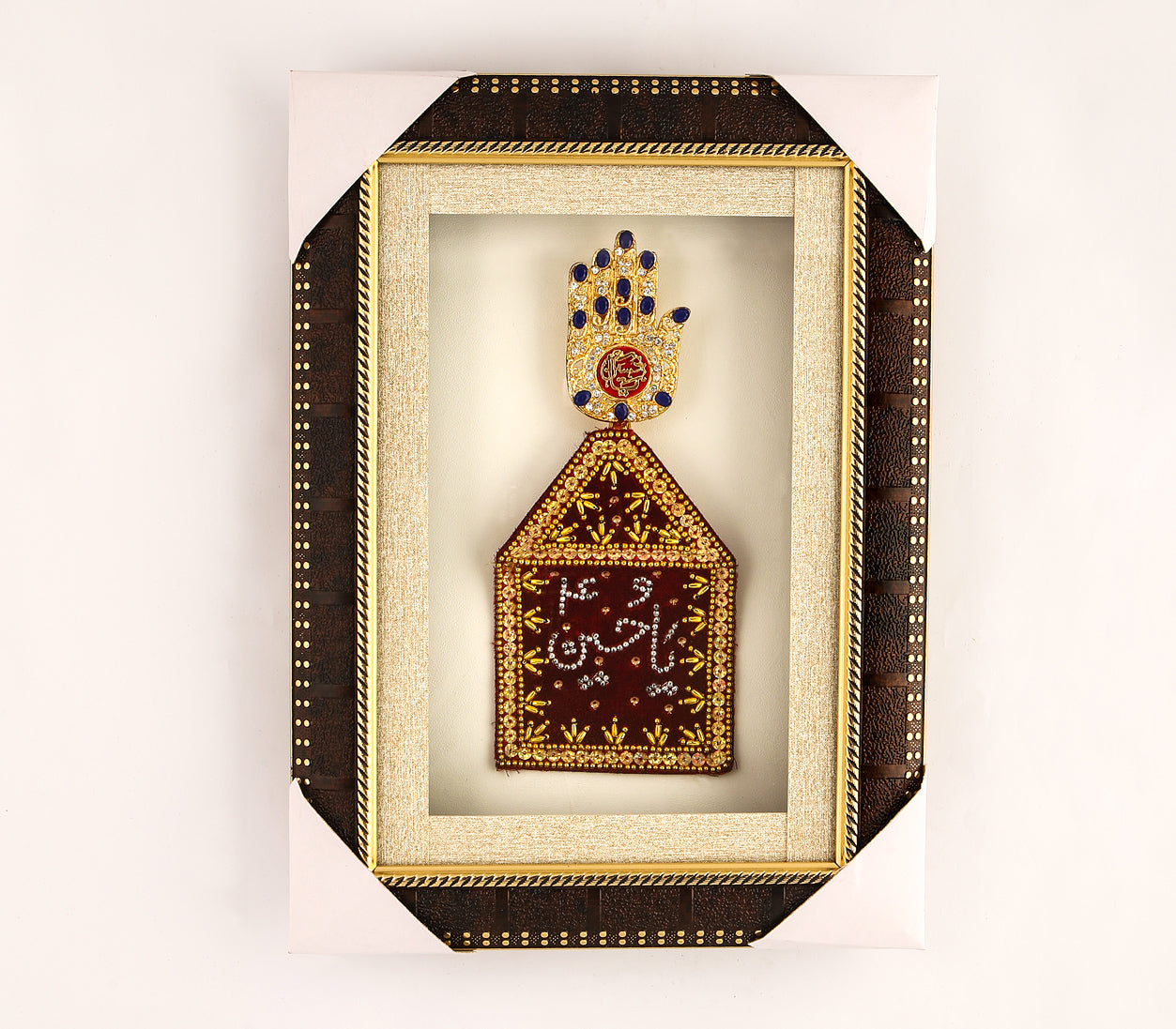 Decorate Your Home Azakhana in Style with the Inspirational Ya Hussain (as) Alam Kashi Panja Frame