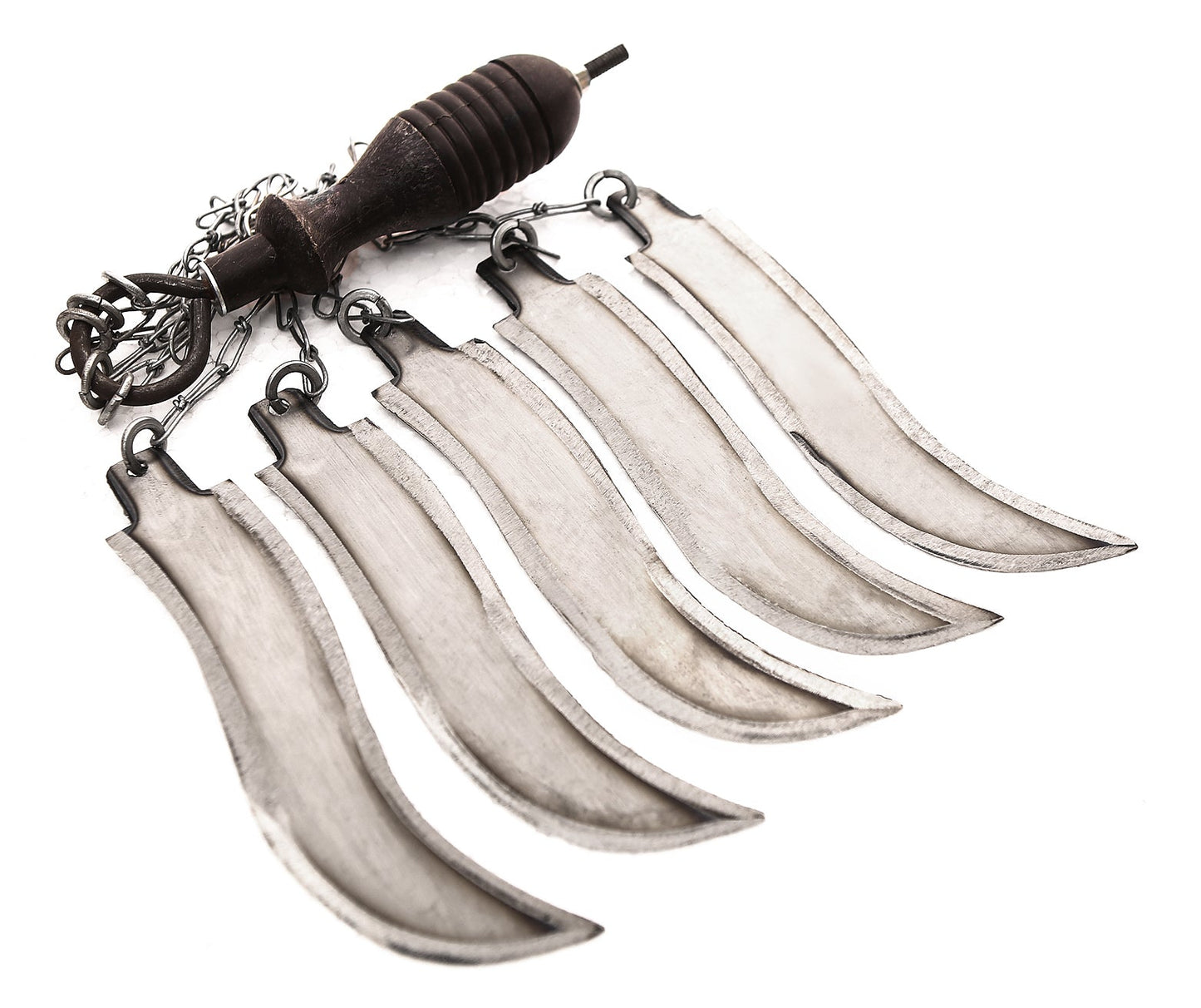 Fillet Knife Style Zanjeer With 5 Piece of Blade Zanjeer For Muharram